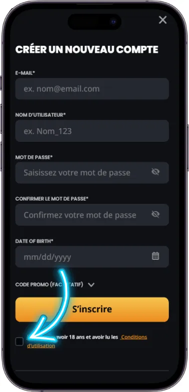 instant casino accord avec les règles